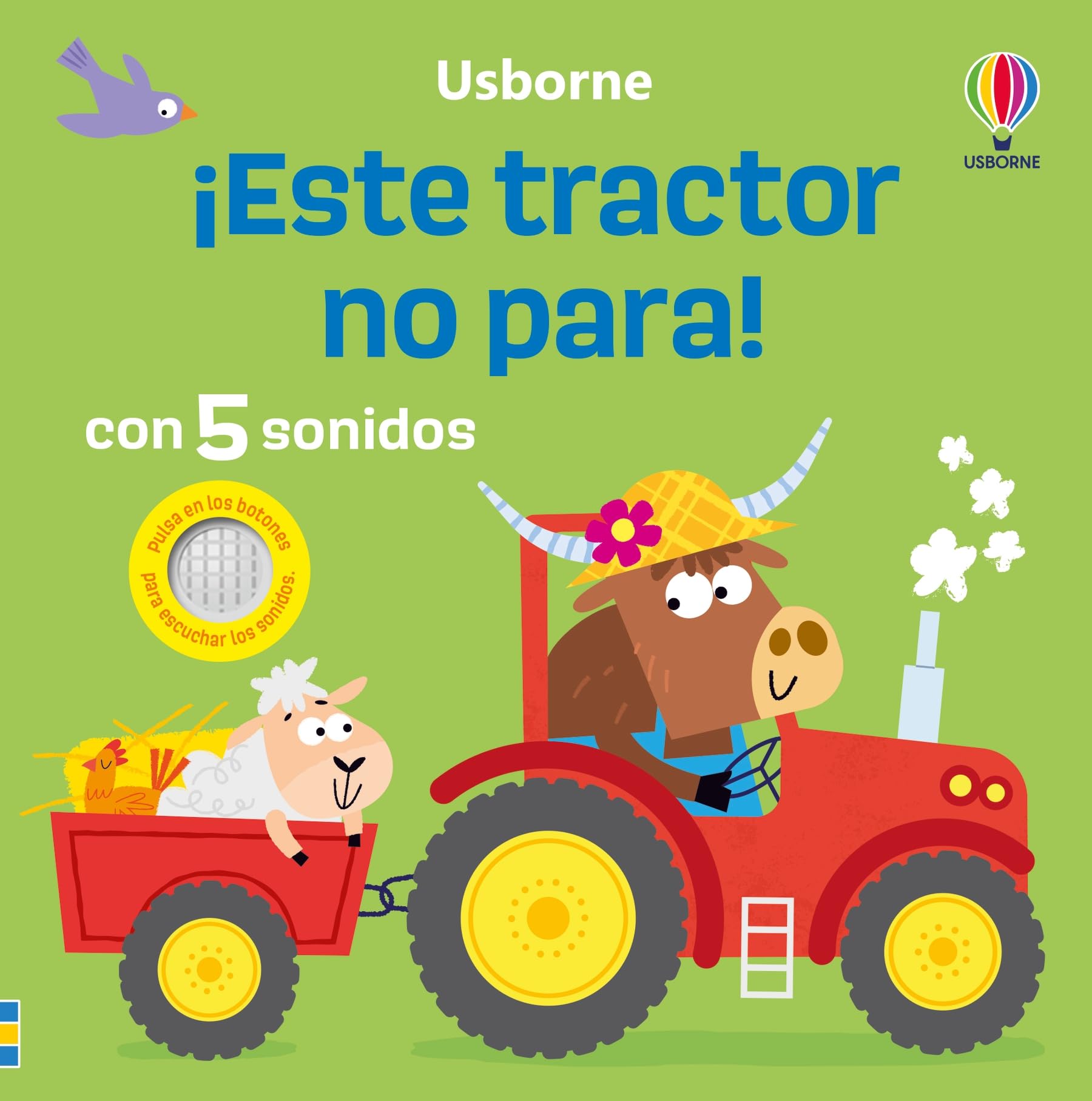 Libro: ¡Este tractor no para! (¡Qué vehículos más ruidosos!)