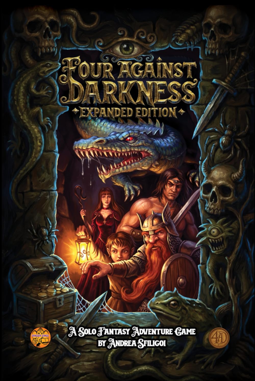 Libro: Four Against Darkness: Expanded Edition A Solo Fantasy Adventure game
