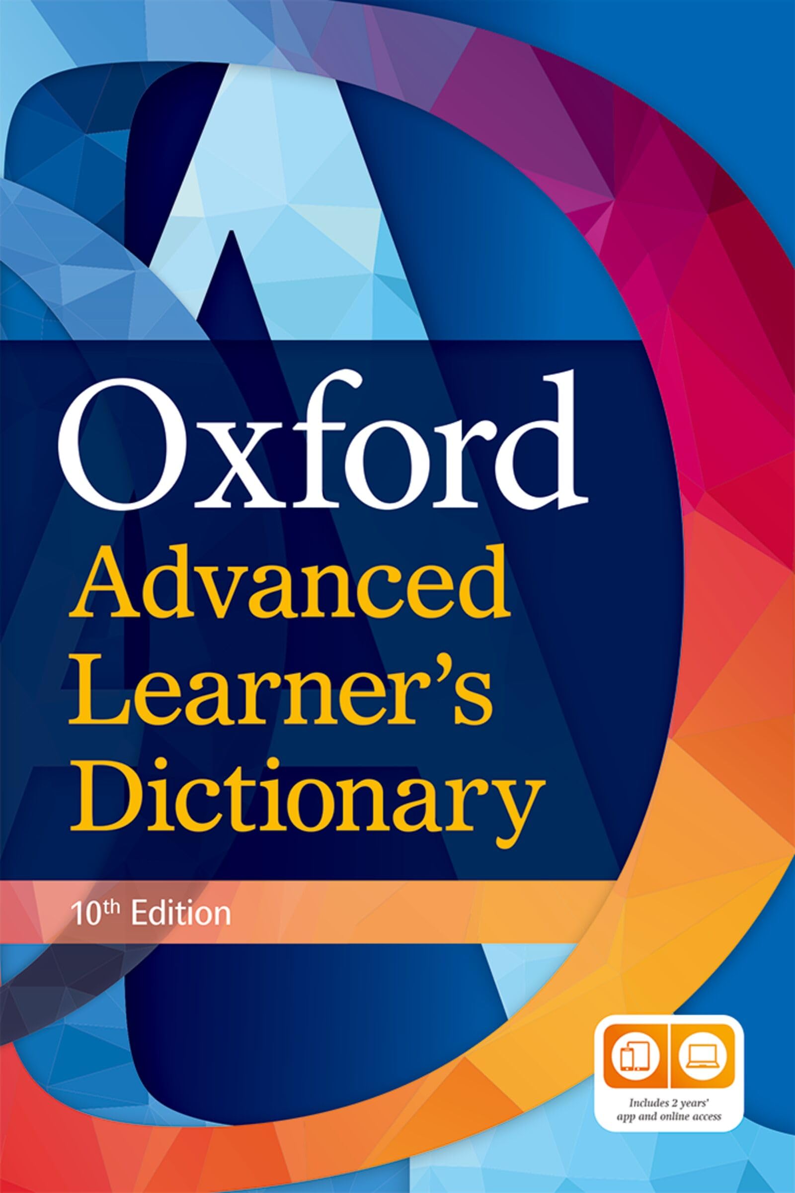 Libro: Oxford Advanced Learner's Dictionary: Paperback (con 1 año de acceso tanto a la versión premium en línea como a la aplicación)