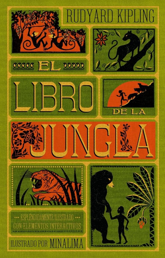 Libro: El libro de la jungla (Clásicos ilustrados de MinaLima)