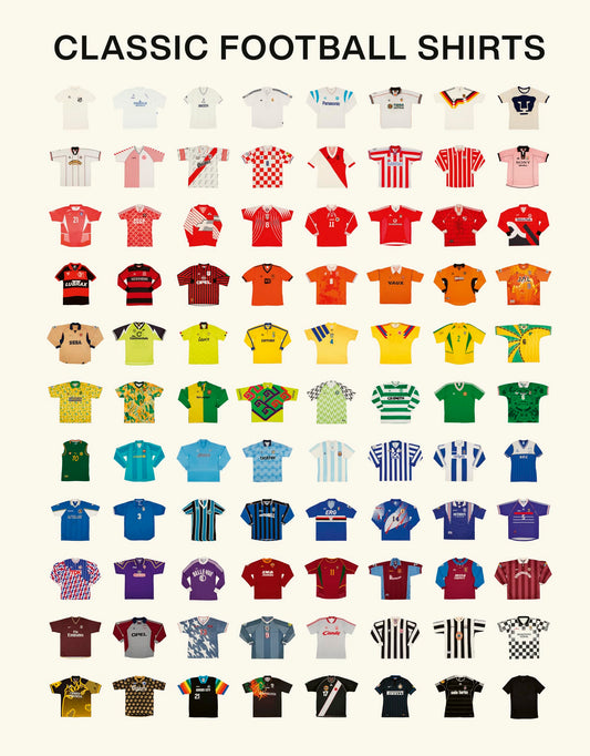 Classic Football Shirts: The Ultimate Guide to Iconic Football Kits - The Sunday Times Bestseller