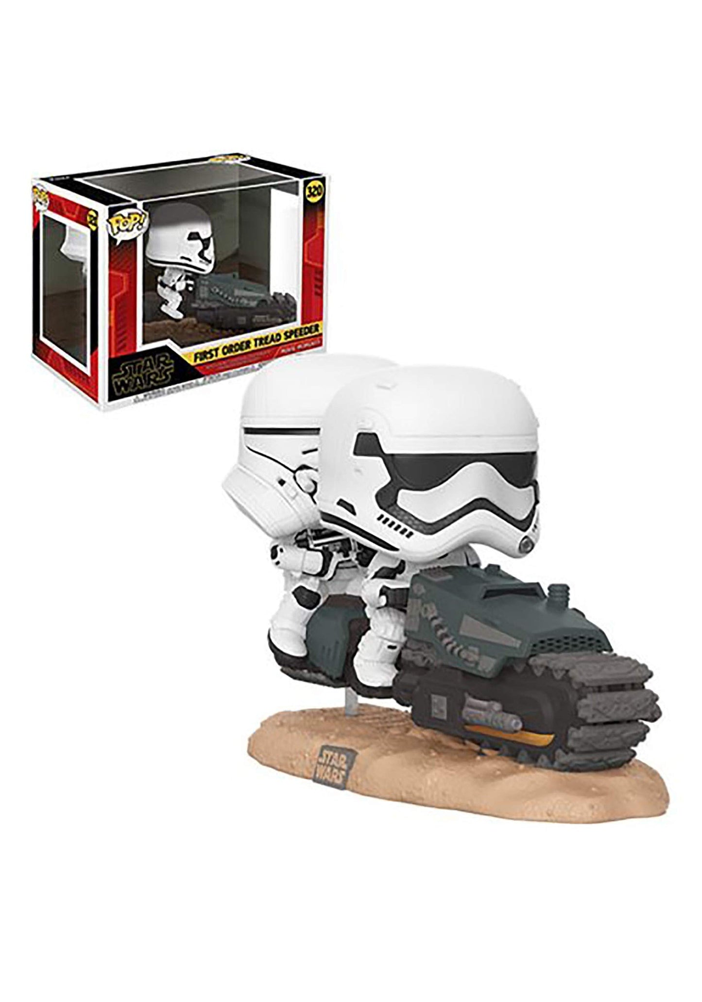 Funko Pop! Películas Moments Star Wars: Episode 9, Rise of Skywalker - First Order Tread Speeder