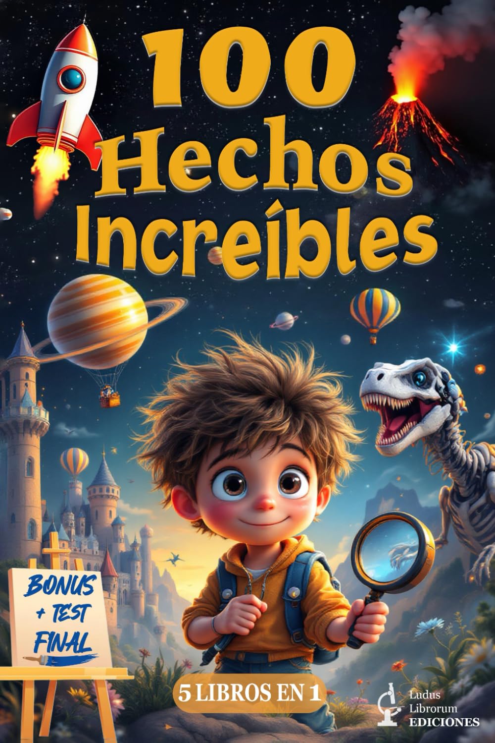 Libro: 100 hechos increíbles para niños curiosos: una divertidísima colección de las cosas más fascinantes, interesantes y divertidas que debería saber - bonus + test final