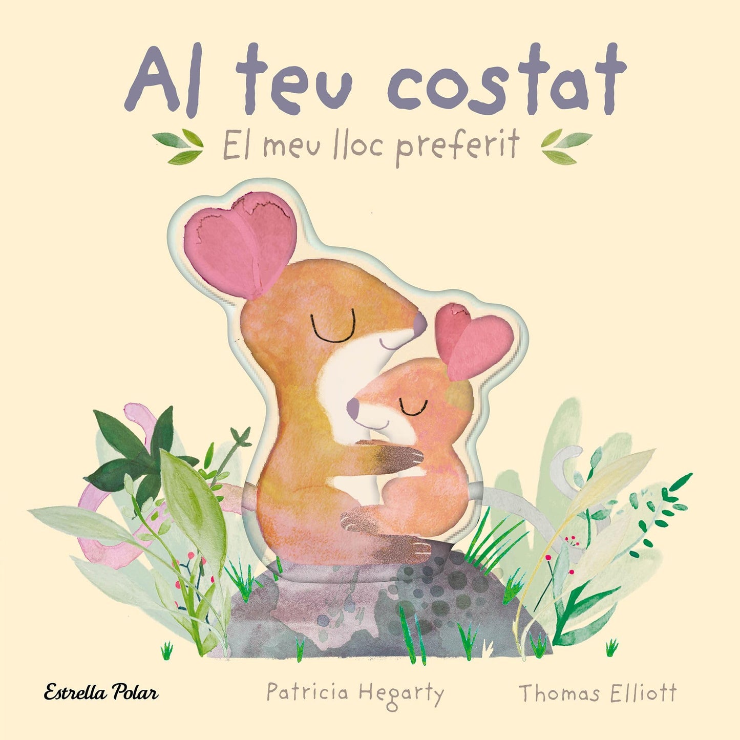 Libro: Al teu costat. El meu lloc preferit: Llibre de cartró amb solapes (Llibres joc)