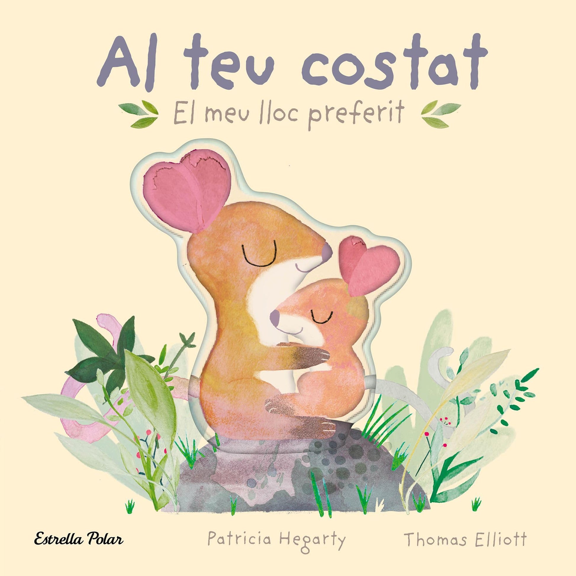 Libro: Al teu costat. El meu lloc preferit: Llibre de cartró amb solapes (Llibres joc)