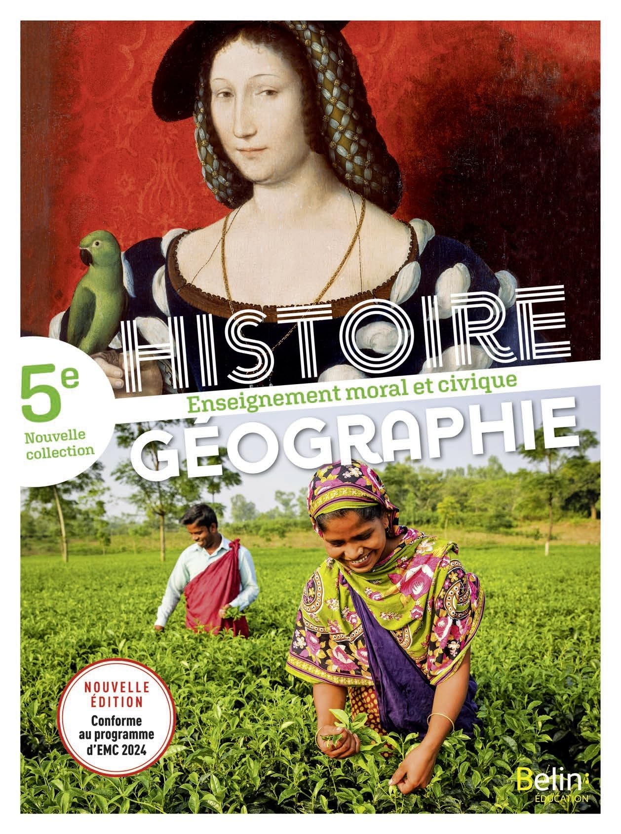 Libro: Manuel Histoire Géographie EMC 5e 2024