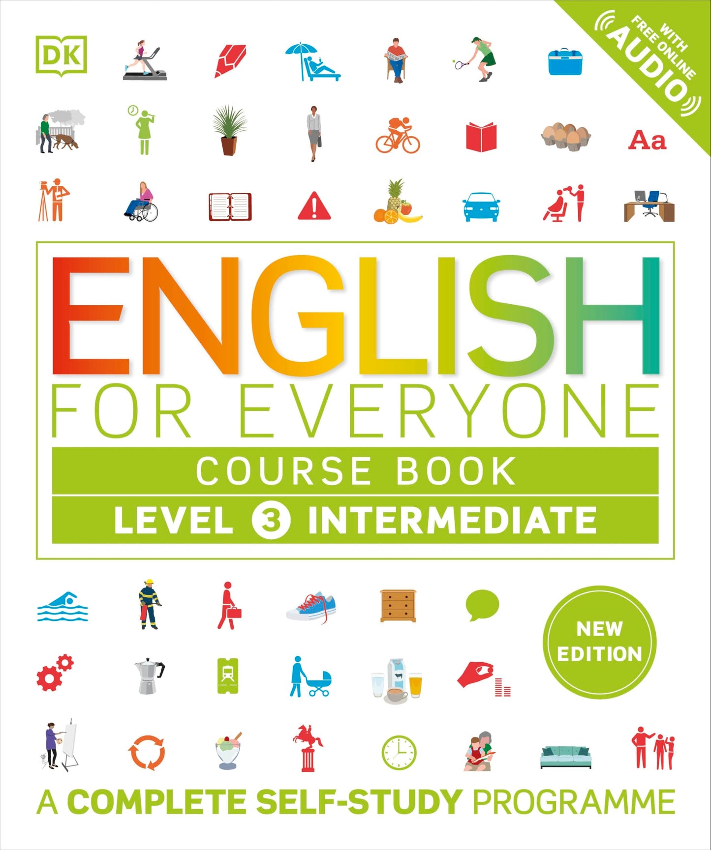 Libro: English for Everyone Course Book Level 3 Intermediate: A Complete Self-Study Programme