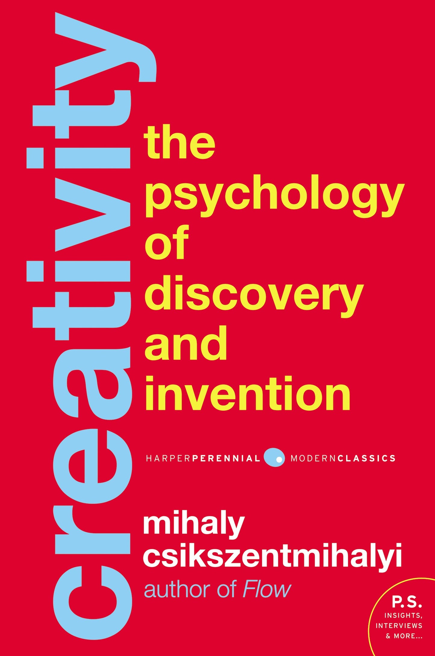 Libro: Creativity: The Psychology of Discovery and Invention: 9 (Harper Perennial Modern Classics)