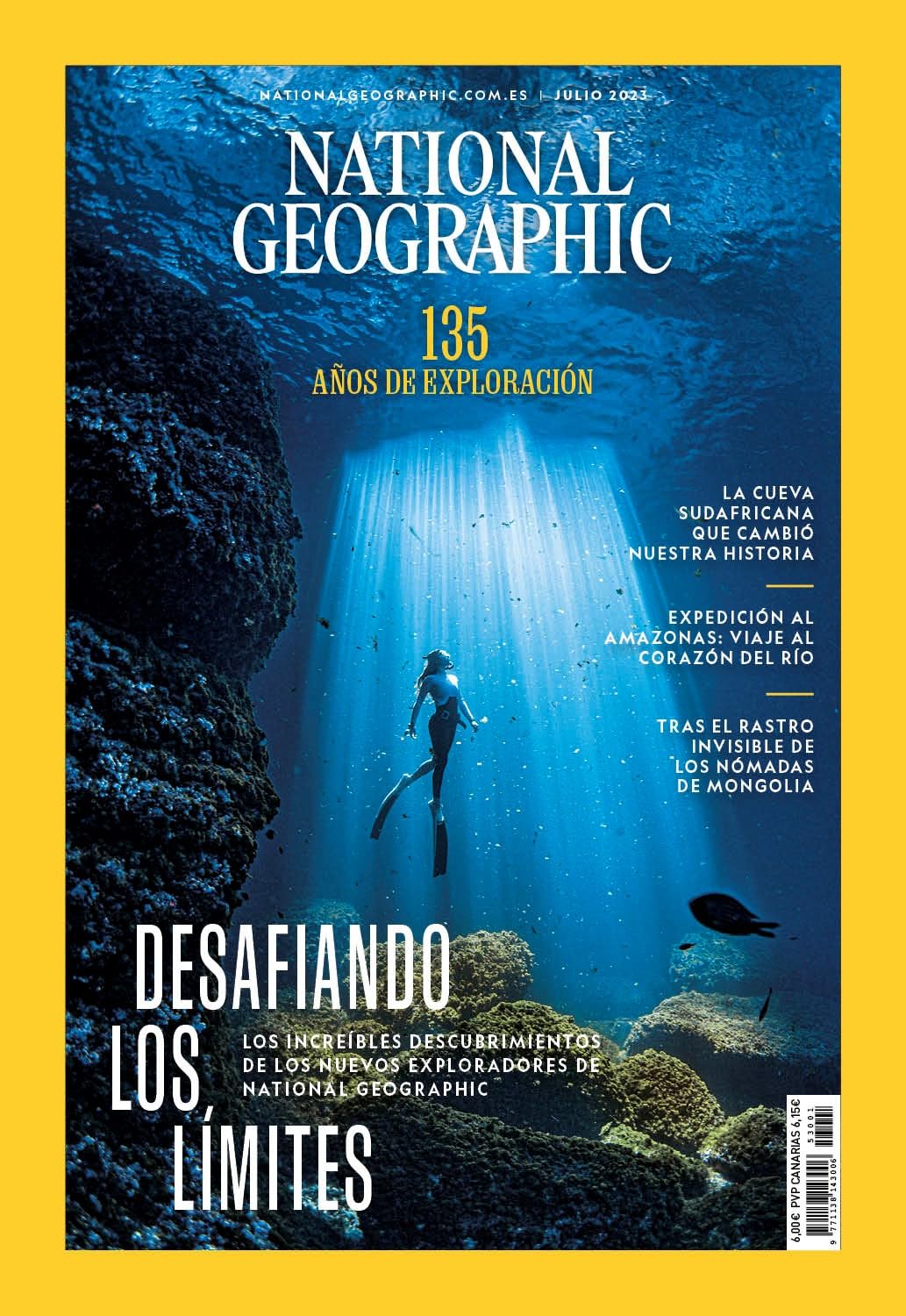 Libro: Revista National Geographic # 531 | Desafiando los límites. 135 años de exploración