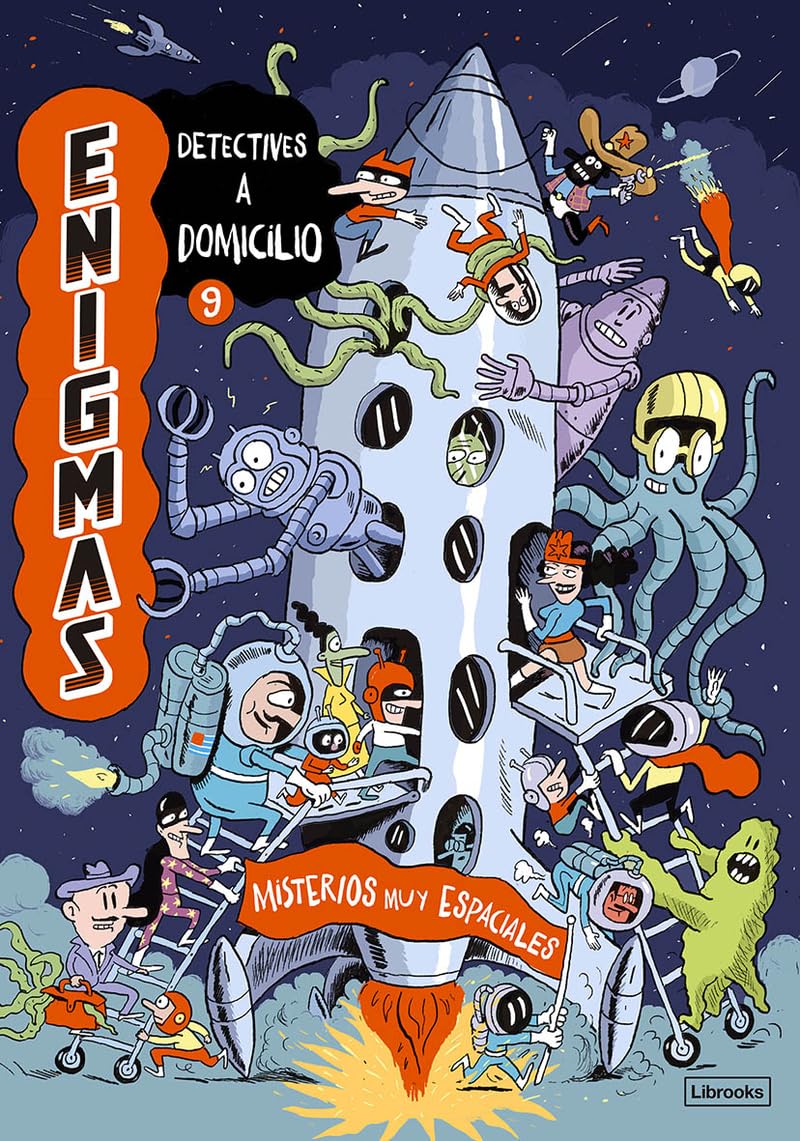 Libro: Enigmas. Detectives a domicilio 9. Misterios muy espaciales