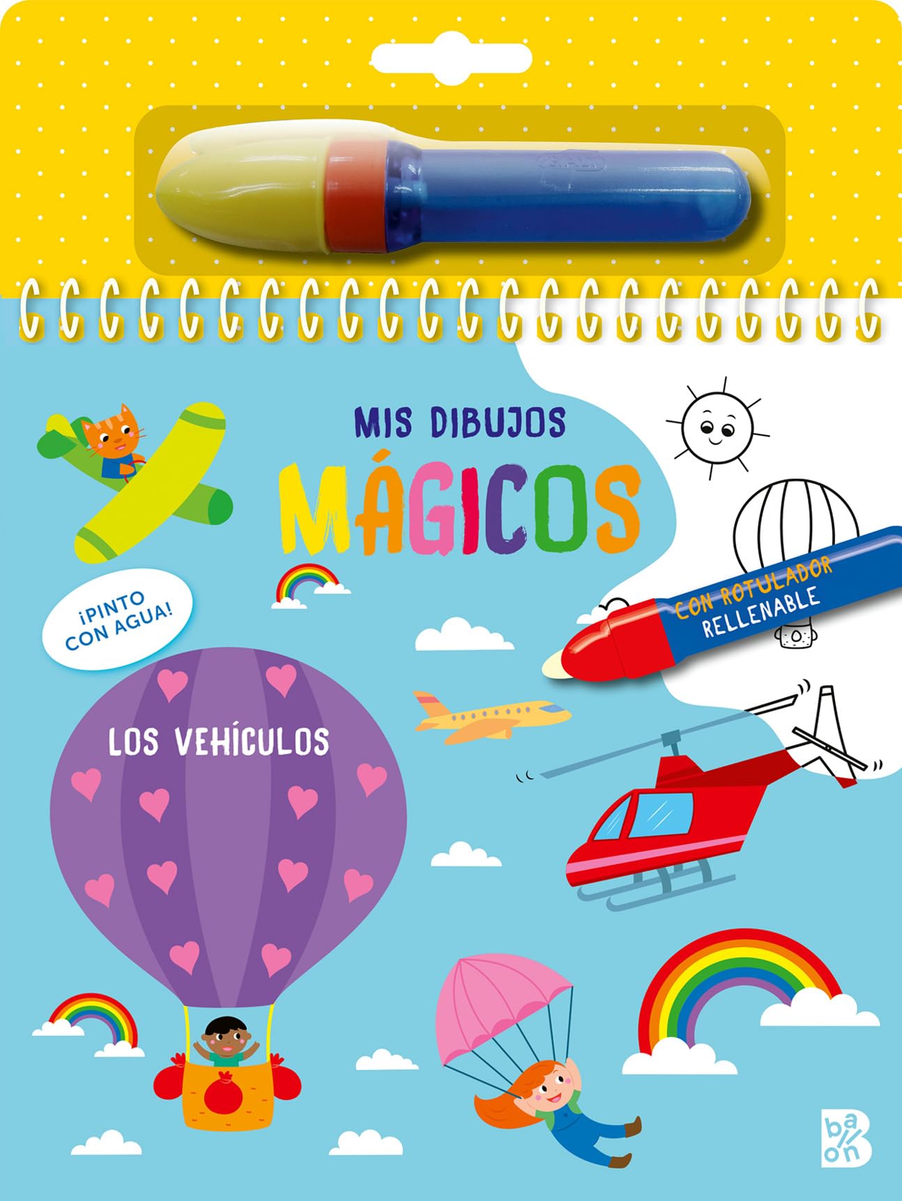 Libro: PINTO CON AGUA-LOS VEHÍCULOS