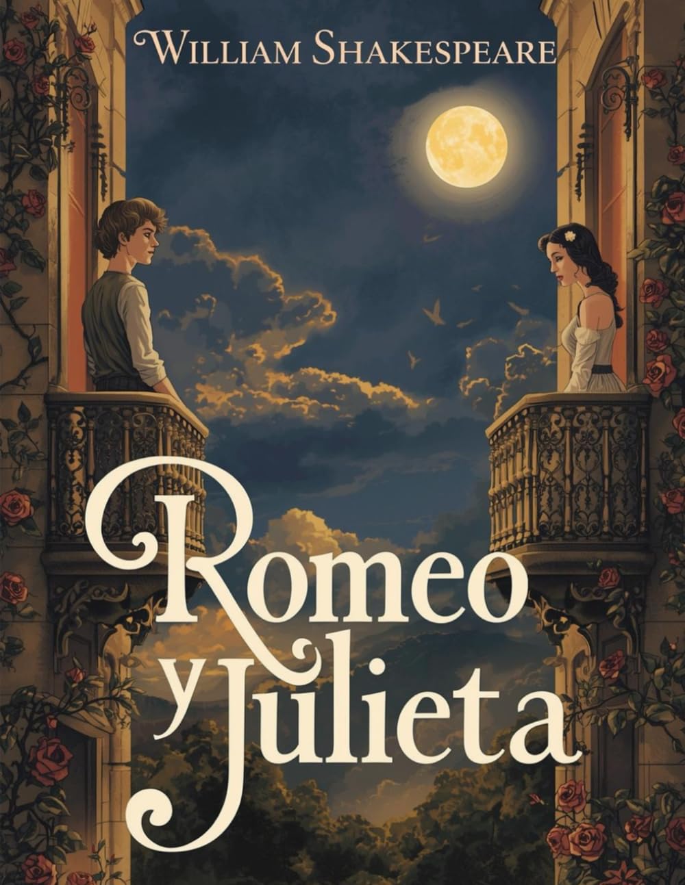 Libro: Romeo y Julieta (Edición en español): Una tragedia romántica clásica sobre el amor prohibido y el destino