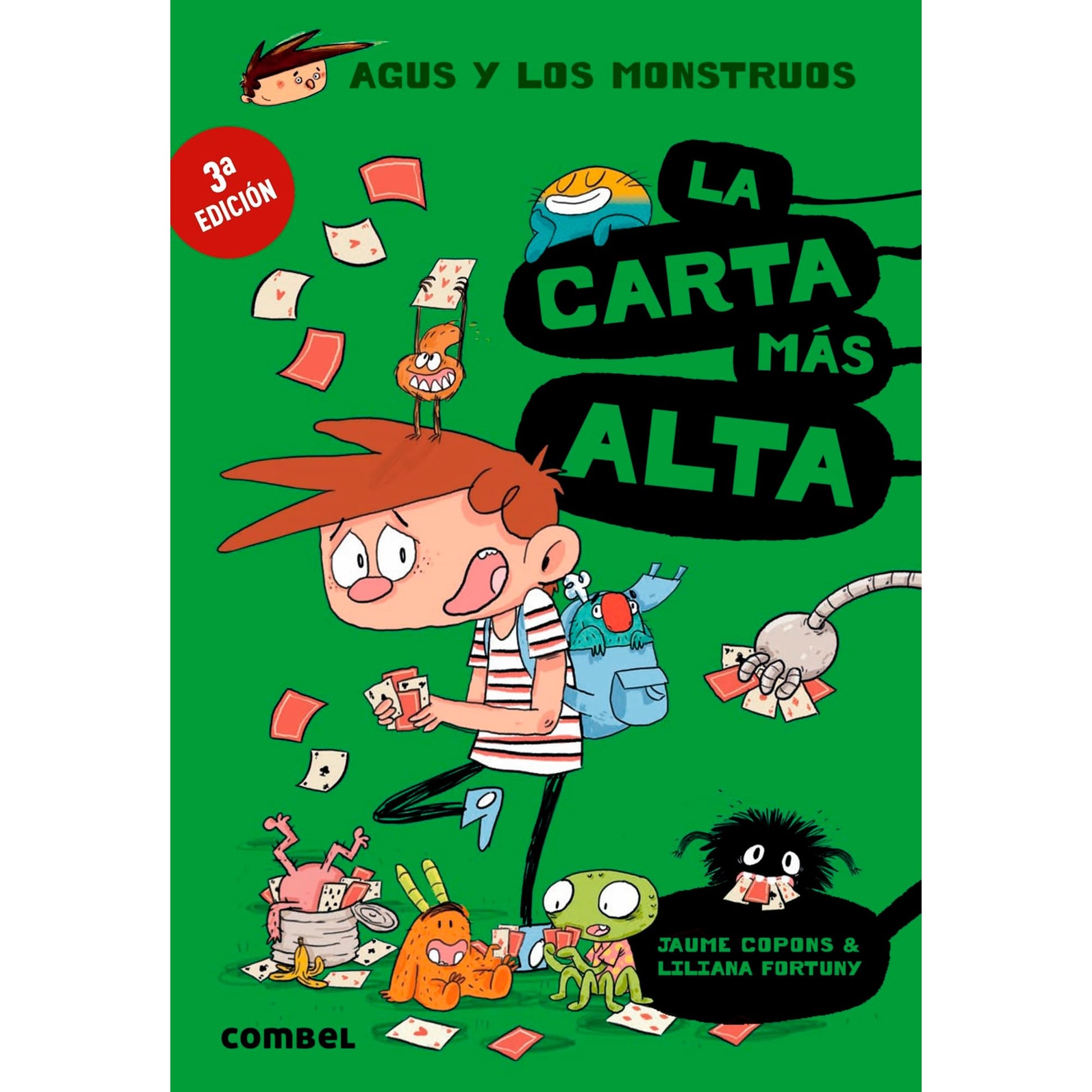 Libro: La carta más alta (Agus y los Monstruos 7) - Novela Gráfica Infantil 8 Años | Fomenta la Lectura