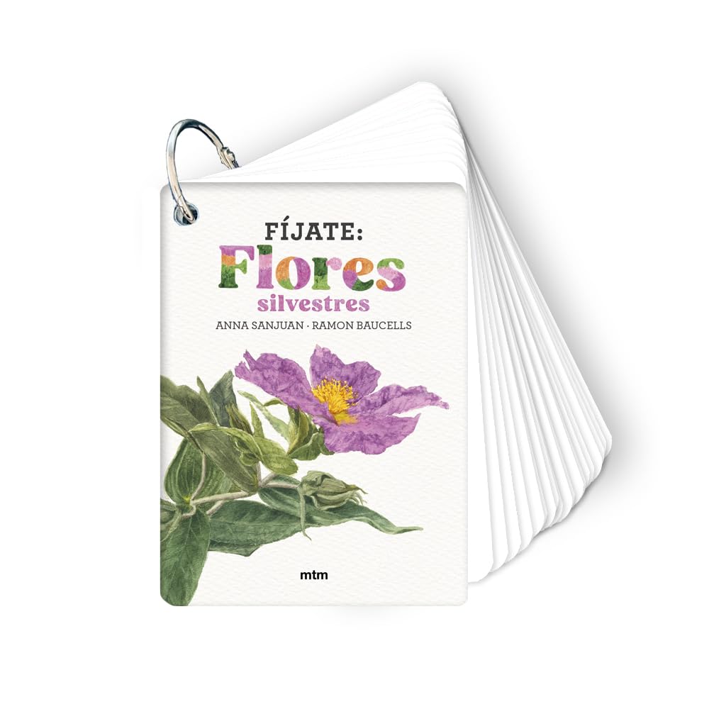 Libro: Fíjate: flores silvestres: Pequeña guía para iniciarse en la observación de la naturaleza.: 9