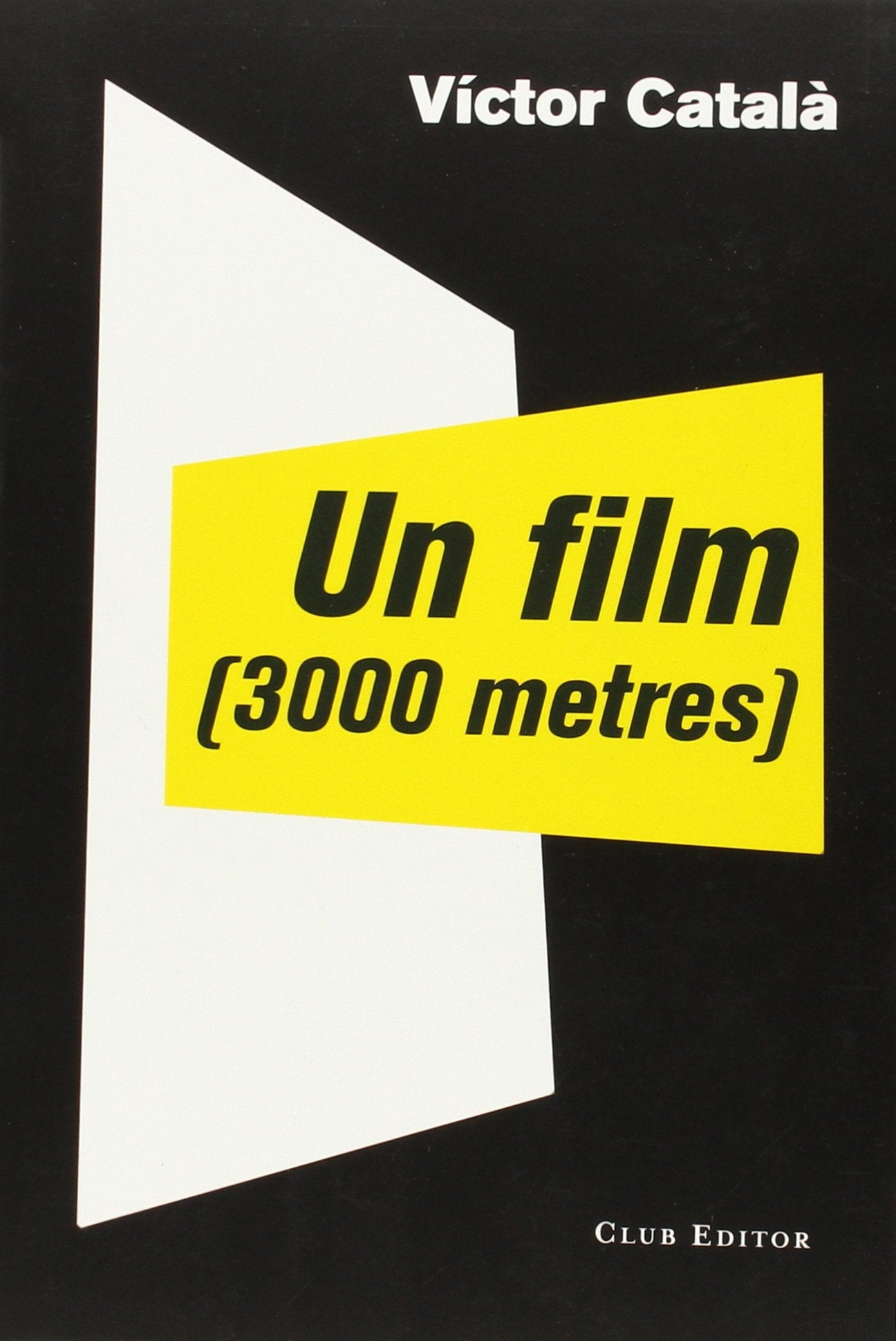 Libro: Un film (3000 metres)
