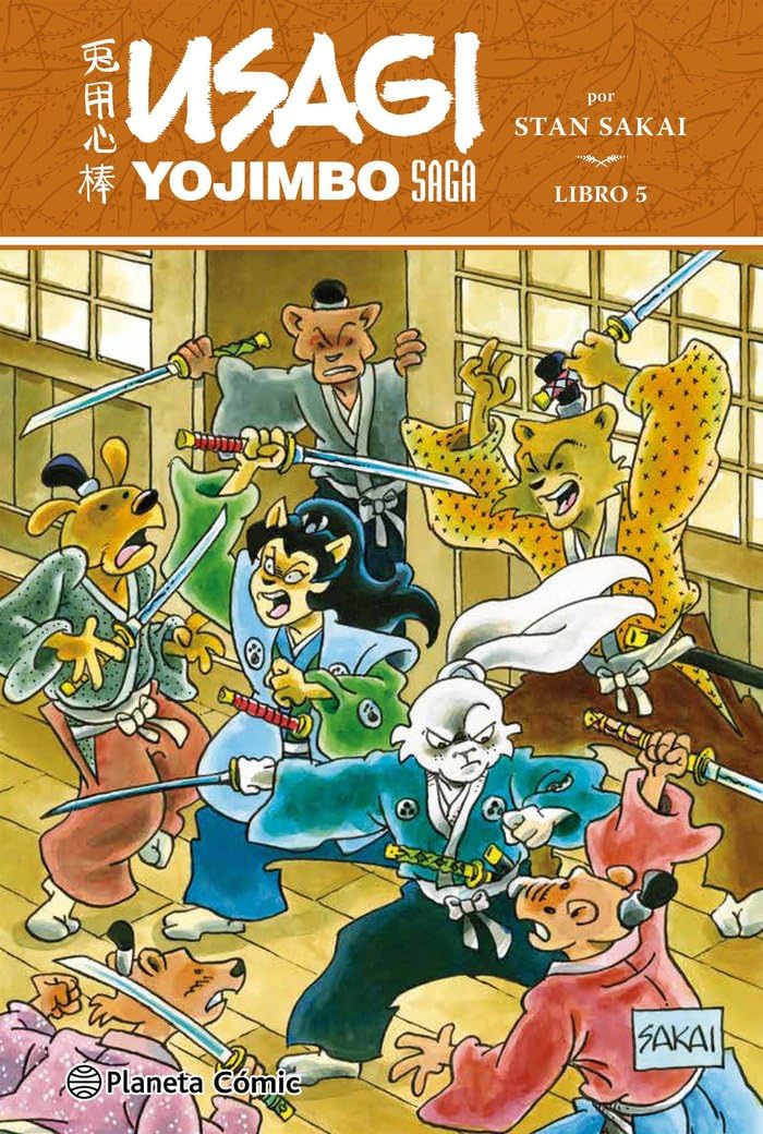 Libro: Usagi Yojimbo Saga nº 05