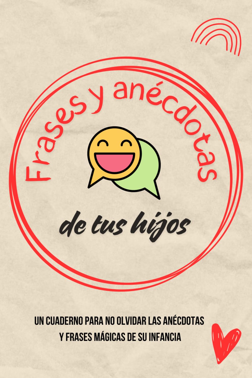 Libro: Frases y anécdotas de tus hijos: Cuaderno para registrar las anécdotas y frases de tus hijas e hijos. (Spanish Edition)