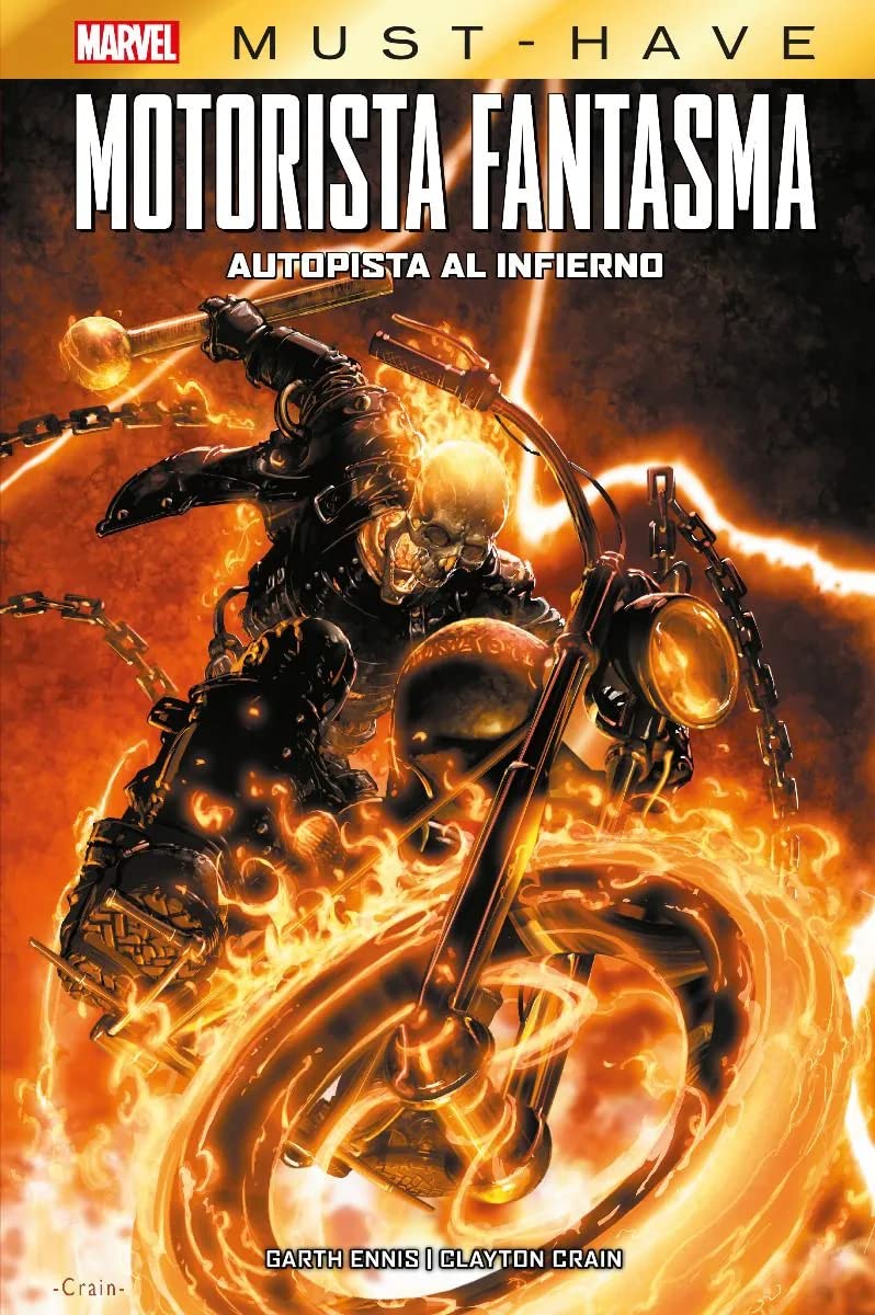 Libro: Marvel must have motorista fantasma. camino de condenación