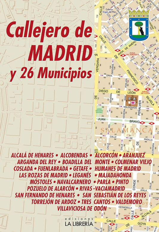 Callejero de Madrid y 26 municipios (CALLEJEROS Y GUIAS)