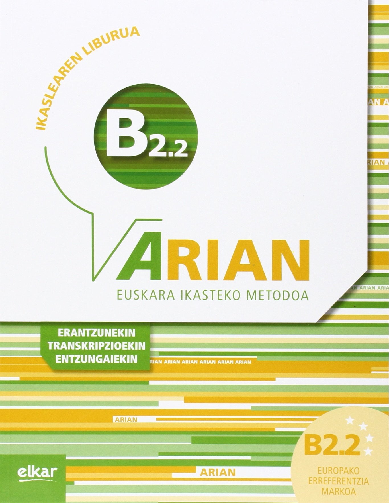 Libro: Arian B2.2 Ikaslearen liburua (+CD audioa)