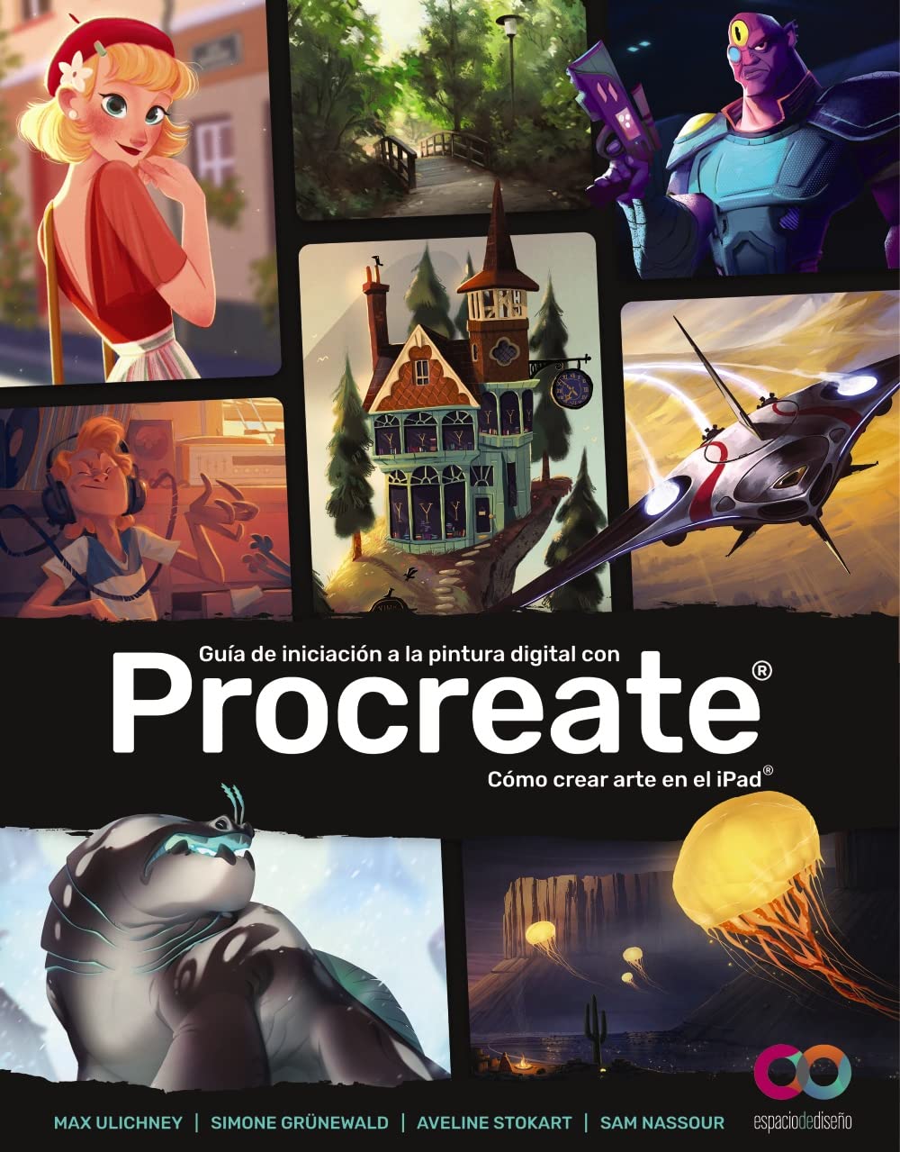 Libro: Guía de iniciación a la pintura digital con Procreate: Cómo crear arte en el iPad (ESPACIO DE DISEÑO)