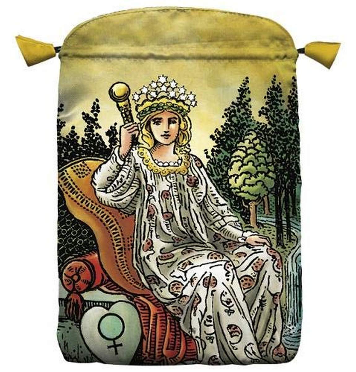 Libro: Radiant Wise Spirit Tarot Bag: Satin printed tarot bag