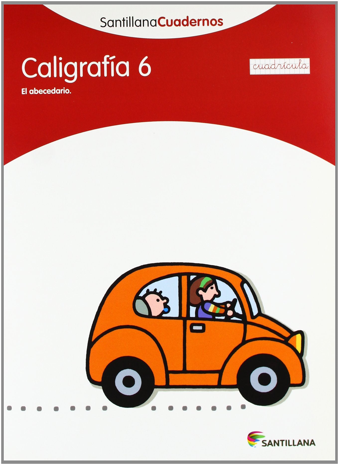 Libro: CALIGRAFIA 6 CUADRICULA SANTILLANA CUADERNOS