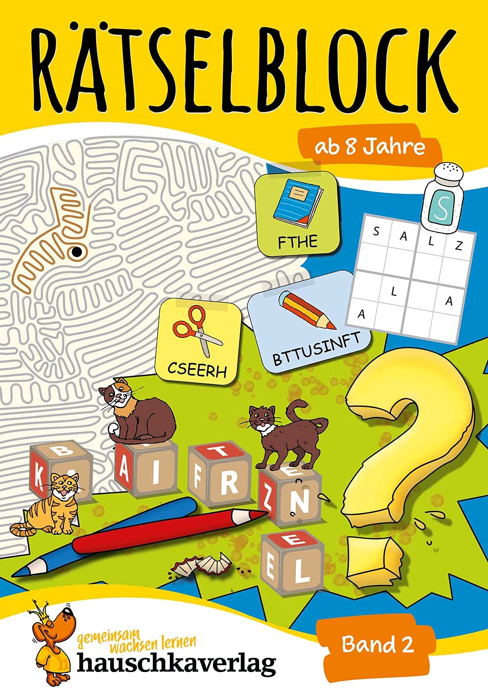 Libro: Rätselblock ab 8 Jahre, Band 2