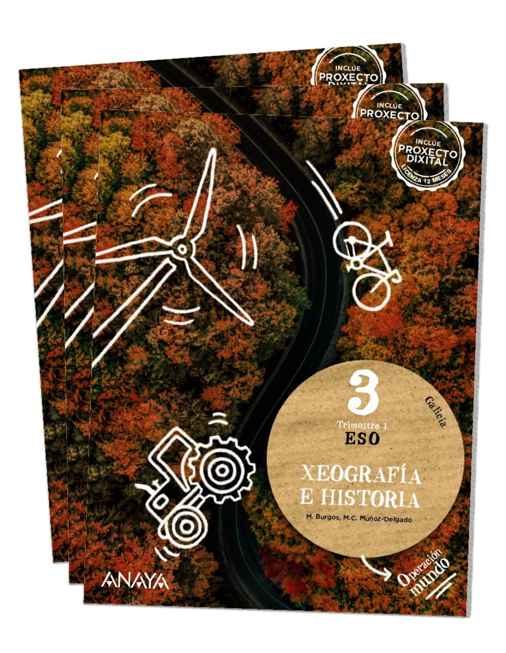 Libro: Xeografía e Historia 3.