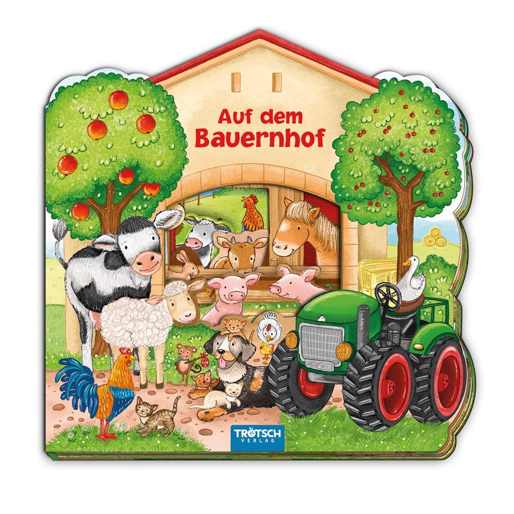 Libro: Trötsch Auf dem Bauernhof Pappenbuch: Kinderbuch Entdeckerbuch Beschäftigungsbuch Spielbuch