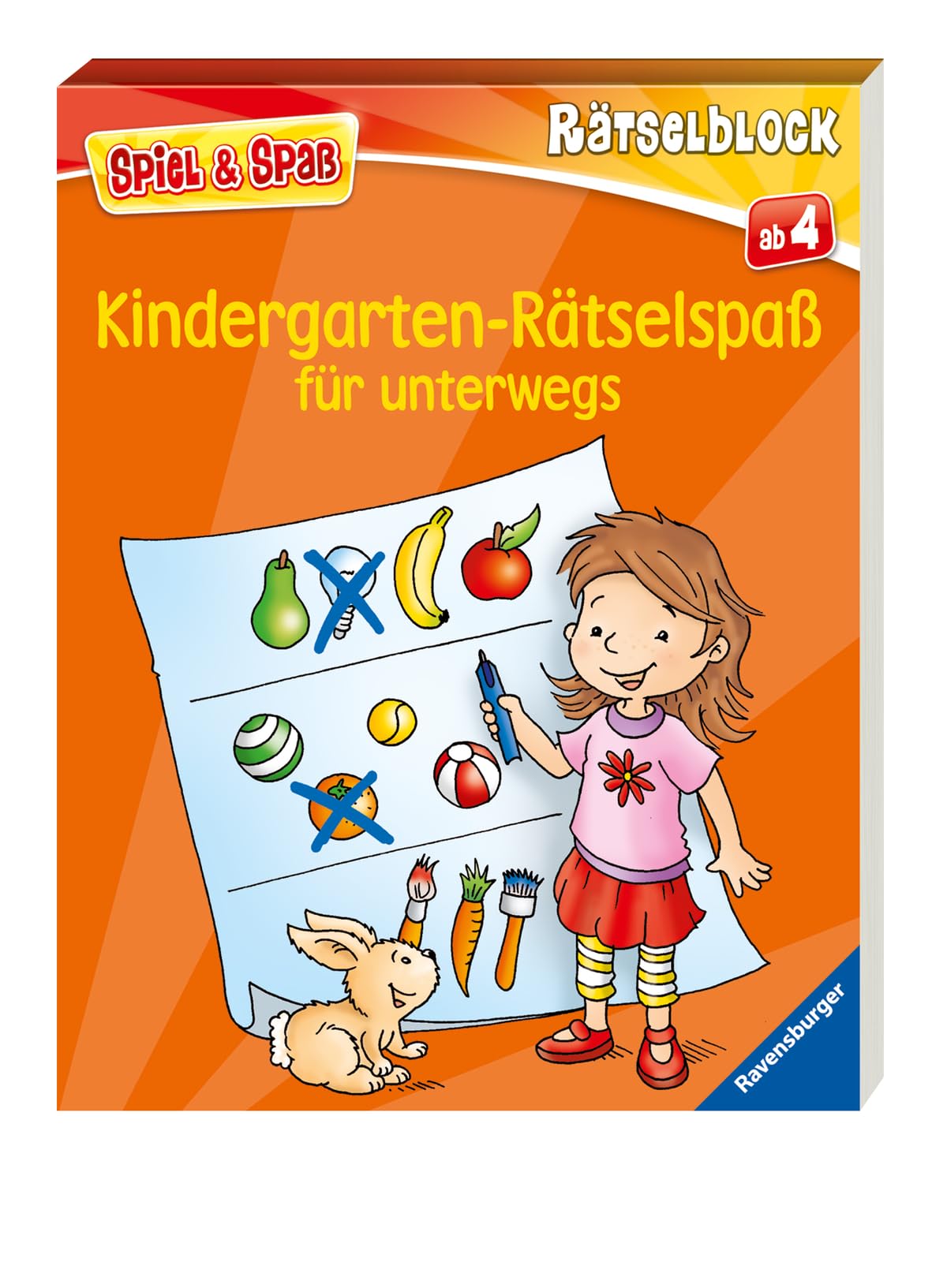 Libro: Kindergarten-Rätselspaß für unterwegs