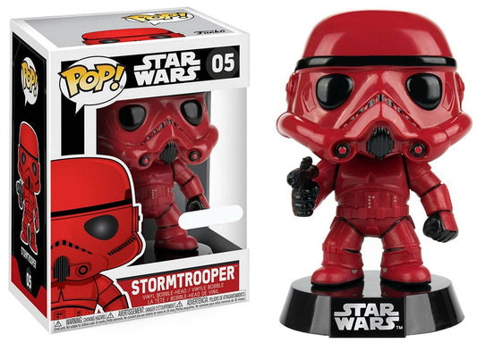 Funko POP Star Wars Red Stormtrooper Mini Figura de Acción