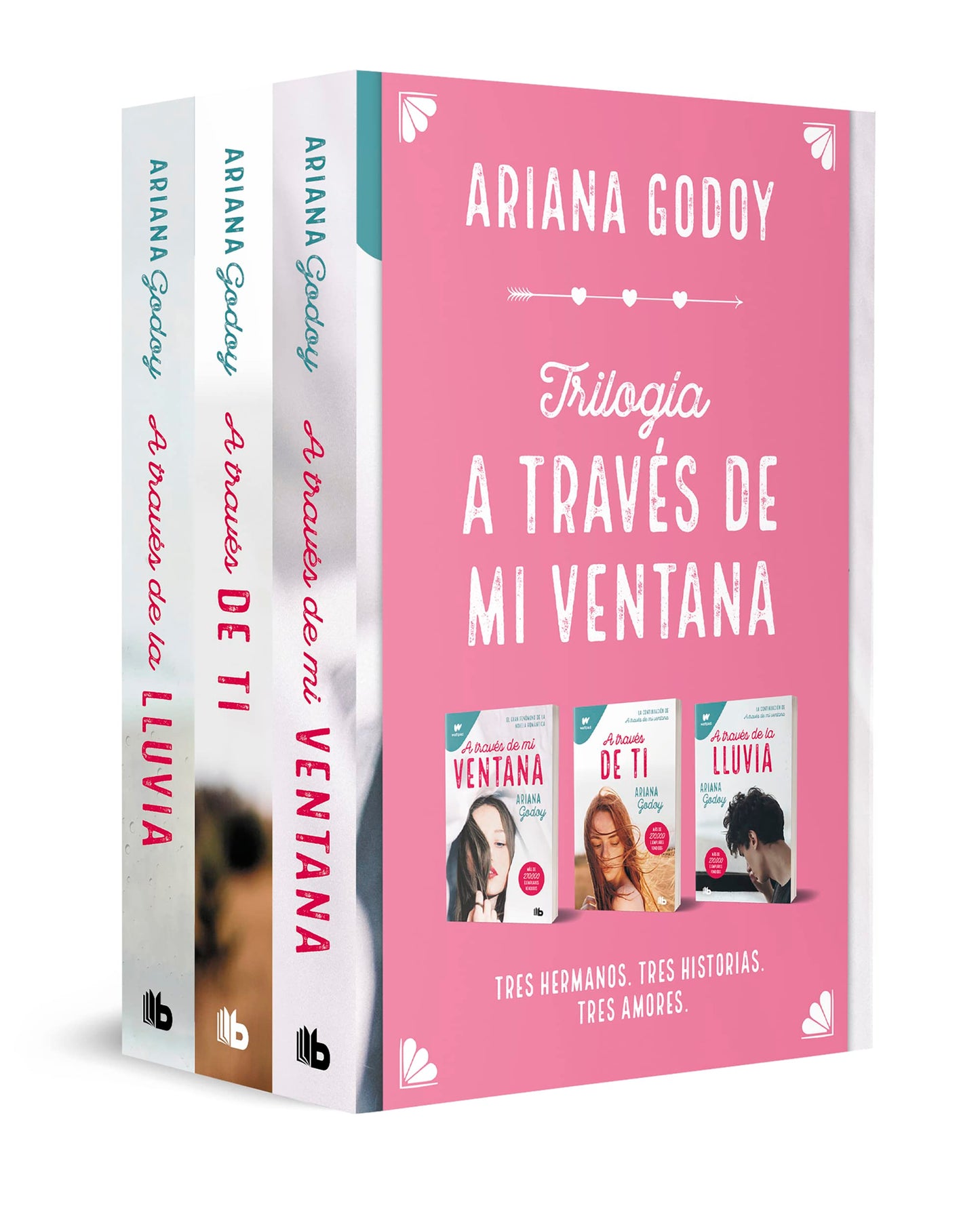 Libro: Trilogía A través de mi ventana (edición pack con: A través de mi ventana | A través de ti | A través de la lluvia) (Ficción)