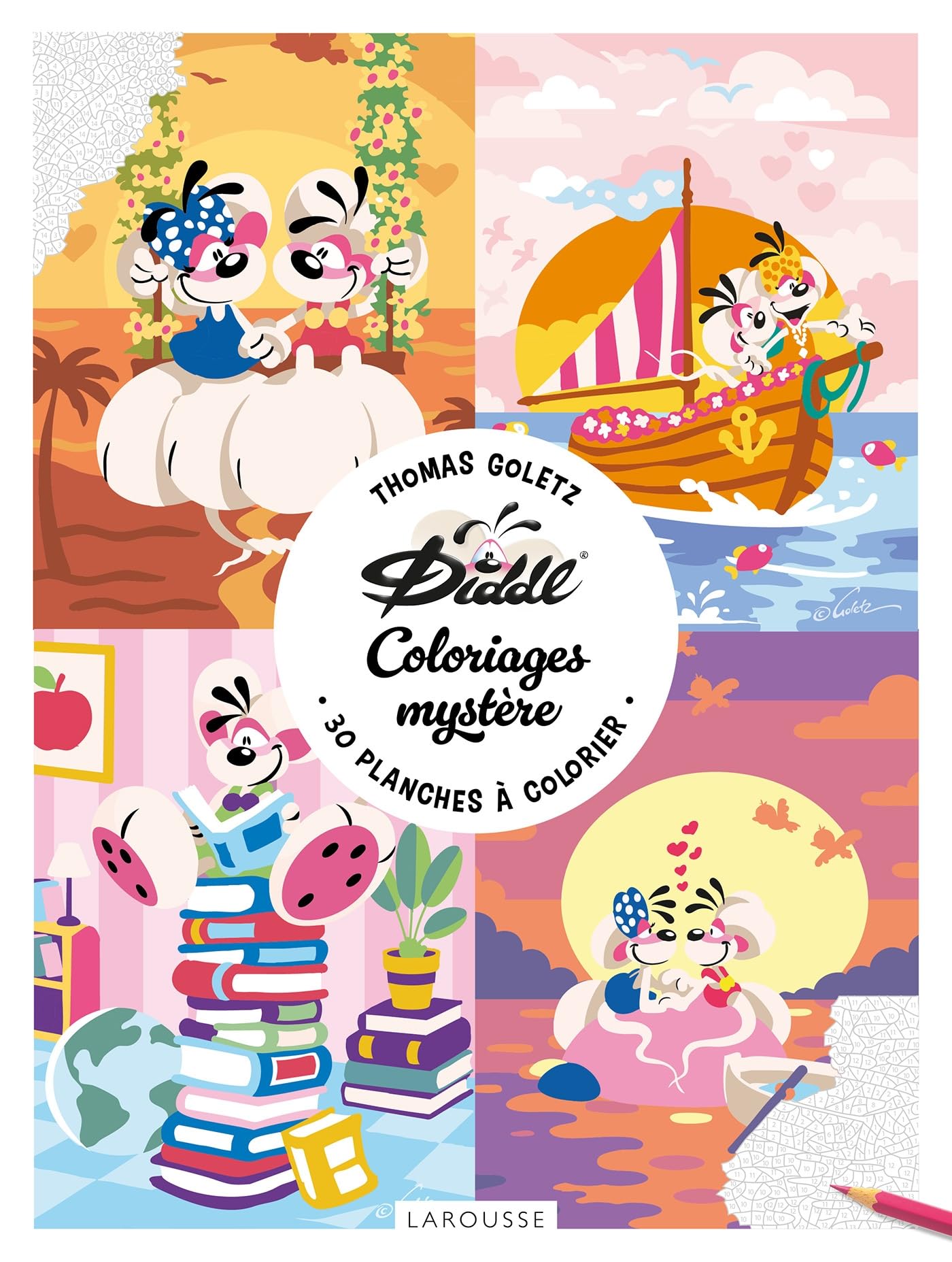 Libro: Diddl - Coloriages mystère