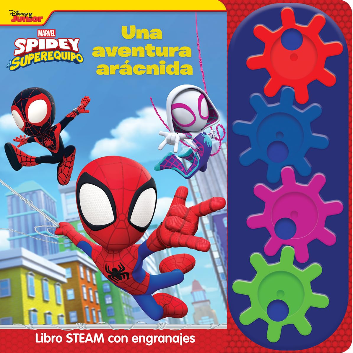 Libro: UNA AVENTURA ARACNIDA. LIBRO STEAM CON ENGRANAJES SPIDEY
