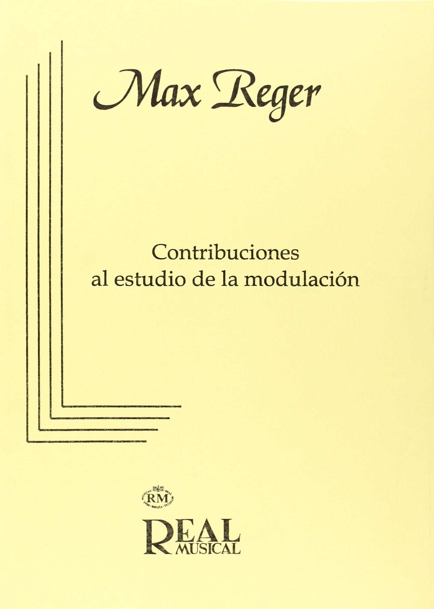 Libro: REGER - Contribuciones al Estudio de la Modulacion