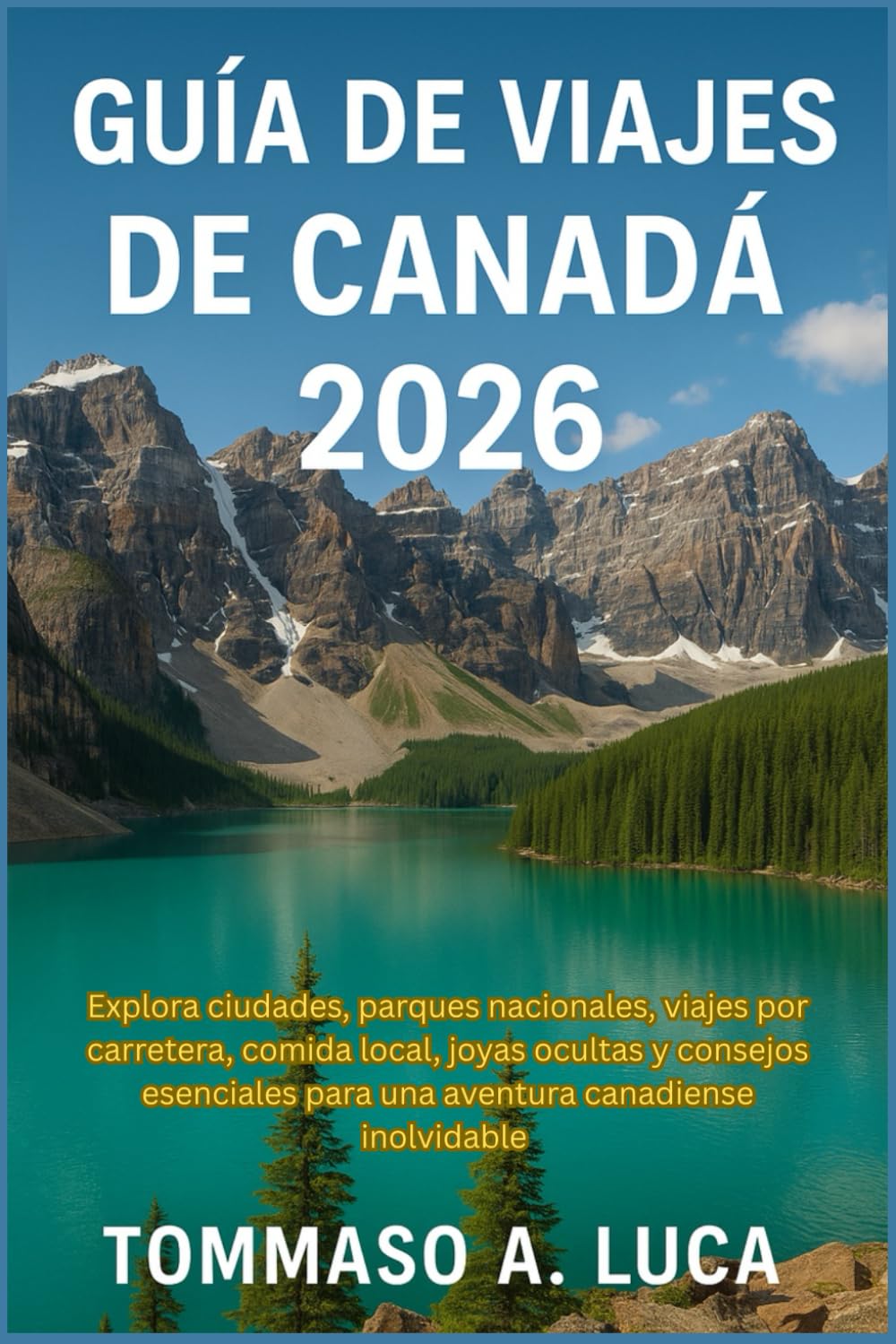 Libro: GUÍA DE VIAJES DE CANADÁ 2026: Explora ciudades, parques nacionales, viajes por carretera, comida local, joyas ocultas y consejos esenciales para una aventura canadiense inolvidable