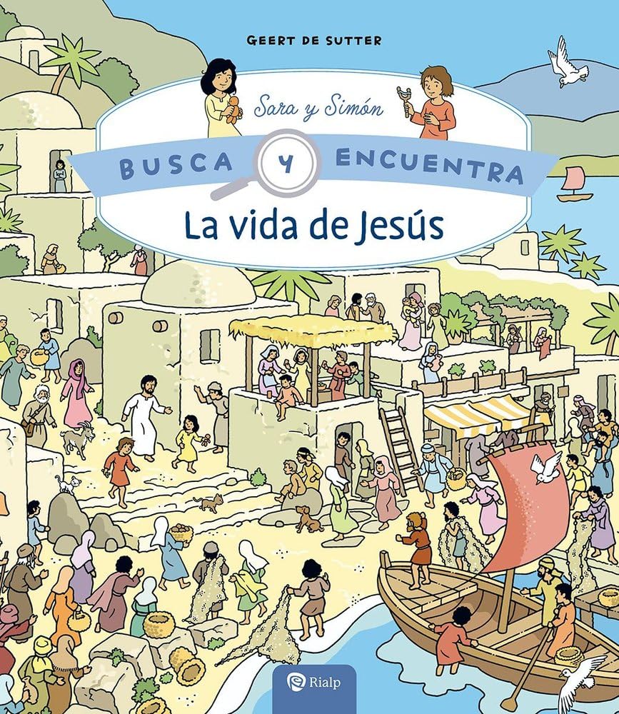 Libro: La vida de Jesús: Busca y encuentra (Religión. Infantil)