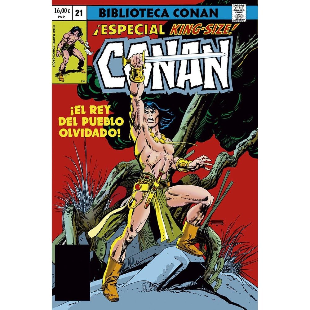 Libro: Biblioteca conan. conan el barbaro 21 1981