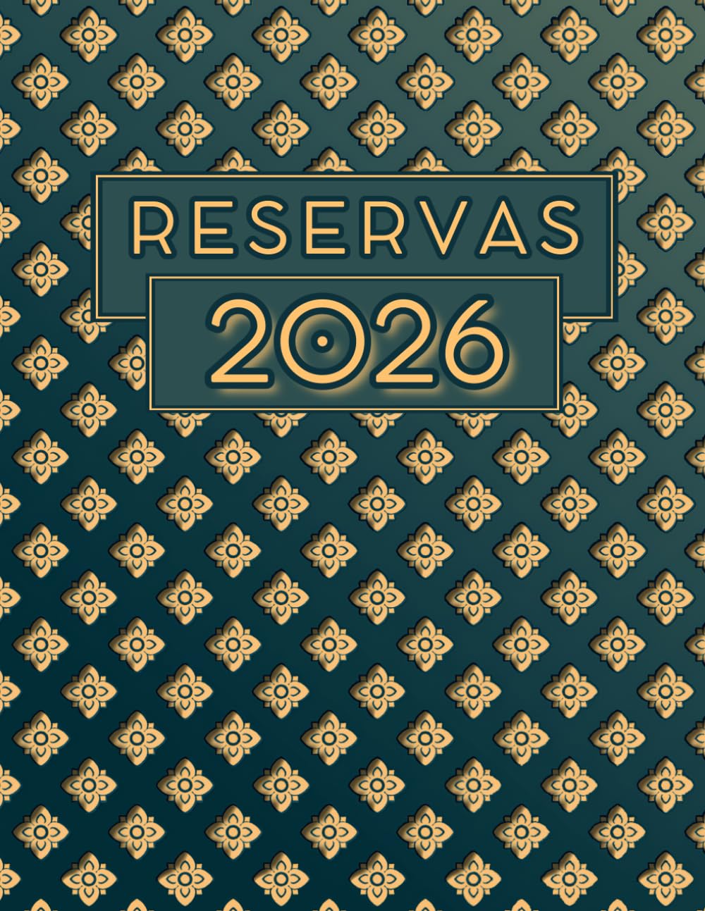 Libro de Reservas Restaurante 2026: Agenda Hostelería 2026, Reservas para Hostelería y Restaurantes, día por página con fechas, 365 días, A4