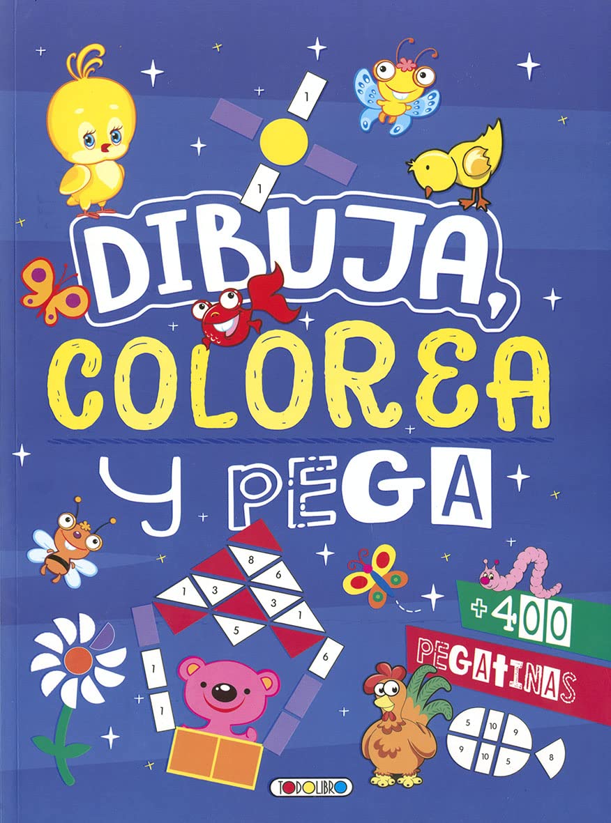 Libro: DIBUJA Y PEGA 2