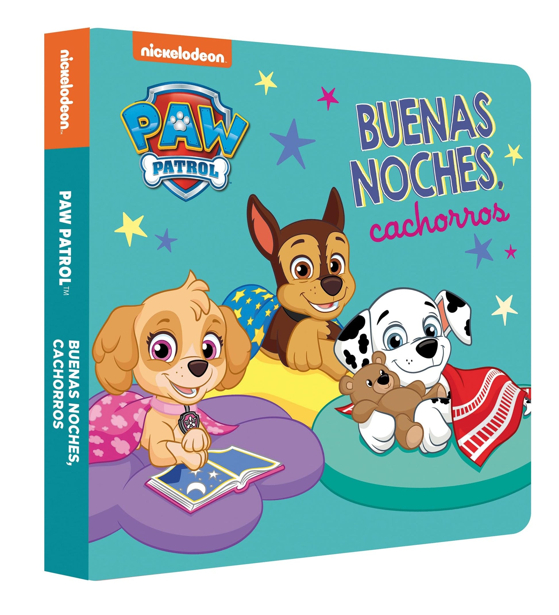 Paw Patrol | Patrulla Canina. Libro de cartón - Buenas noches, cachorros (Nickelodeon)