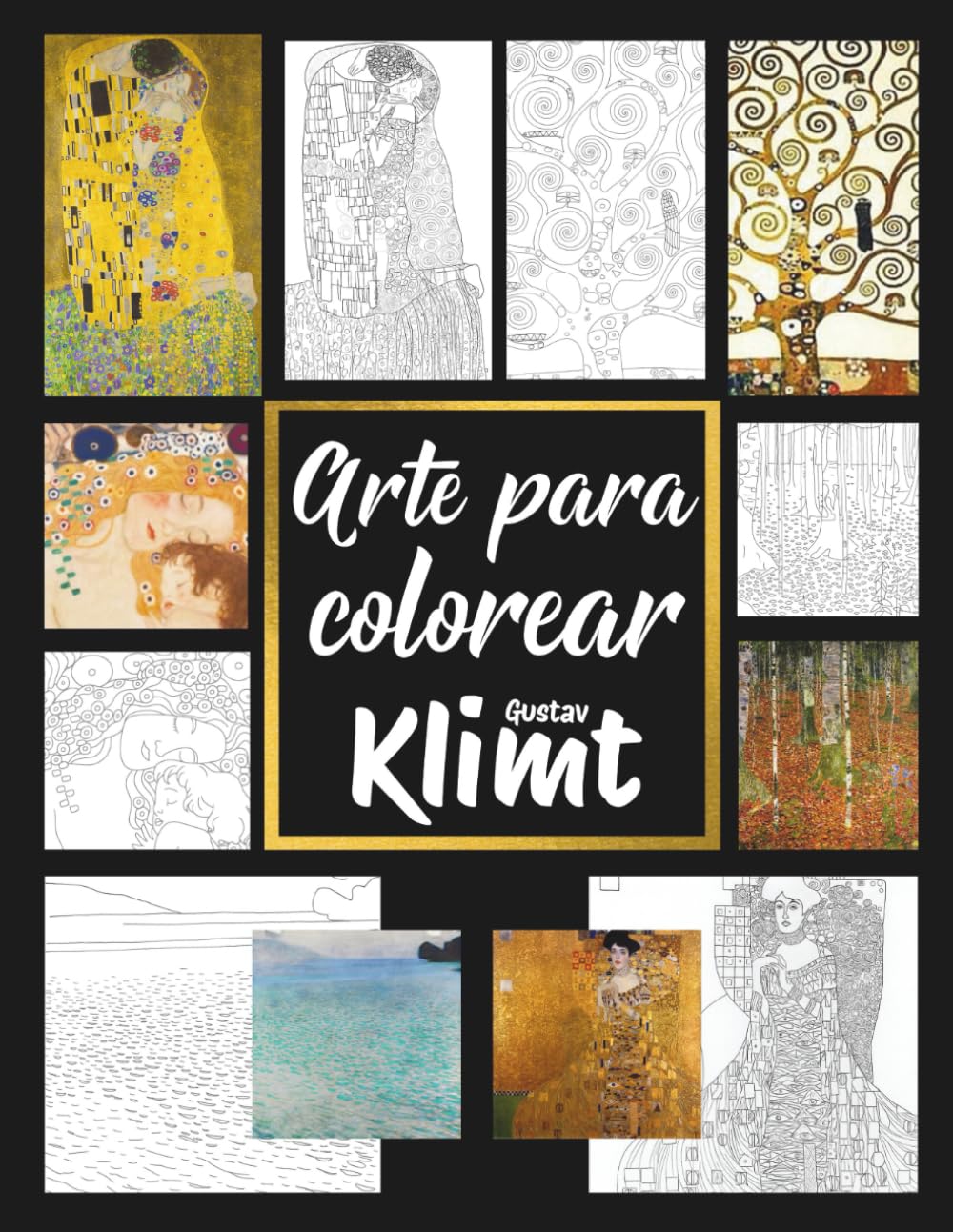 Libro: Arte para colorear: Gustav Klimt