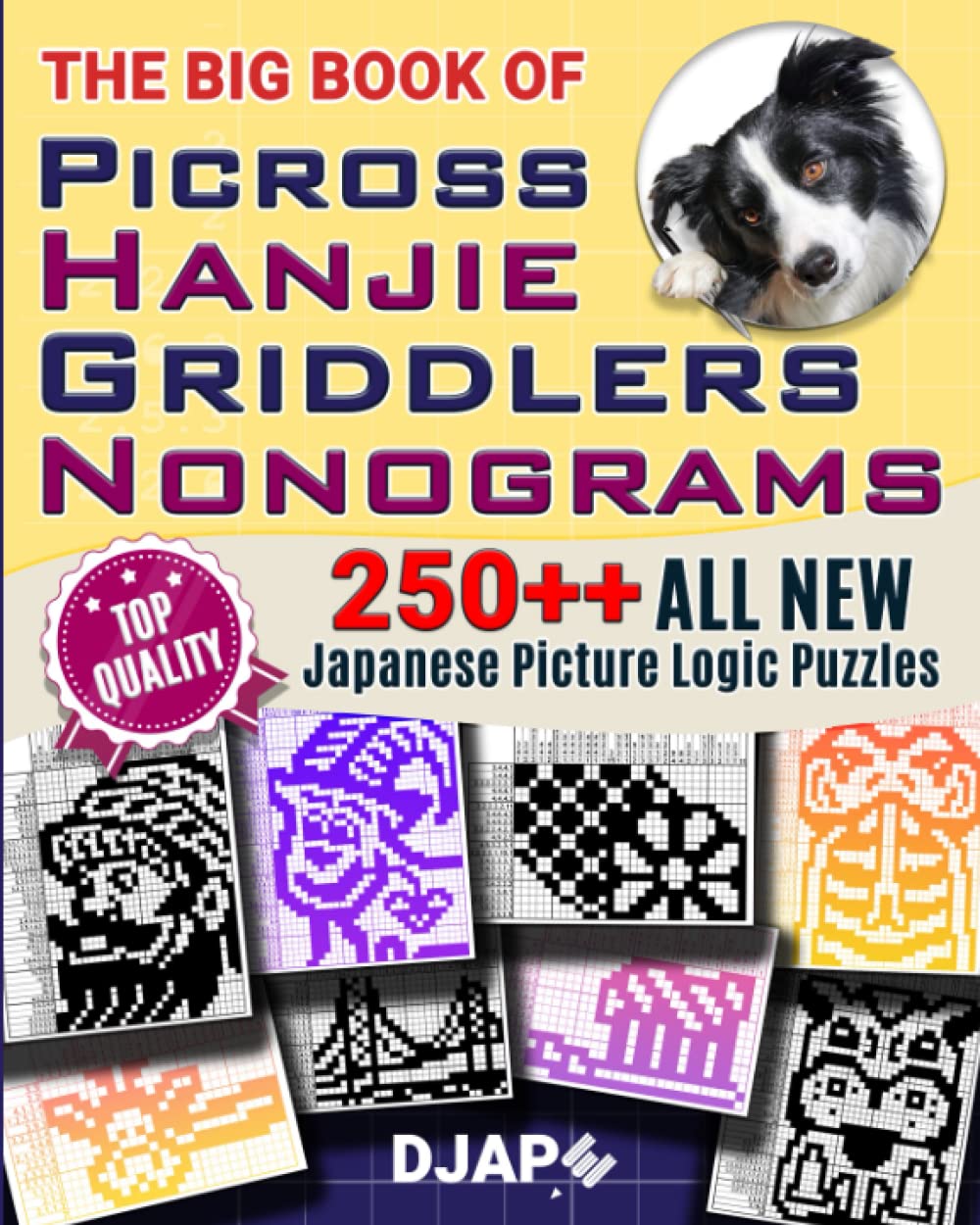 Libro: The Big Book of Picross Hanjie Griddlers Nonograms: 250++ ALL NEW Japanese Picture Logic Puzzles (Visual Deduction: The Complete Picture Logic Collection)