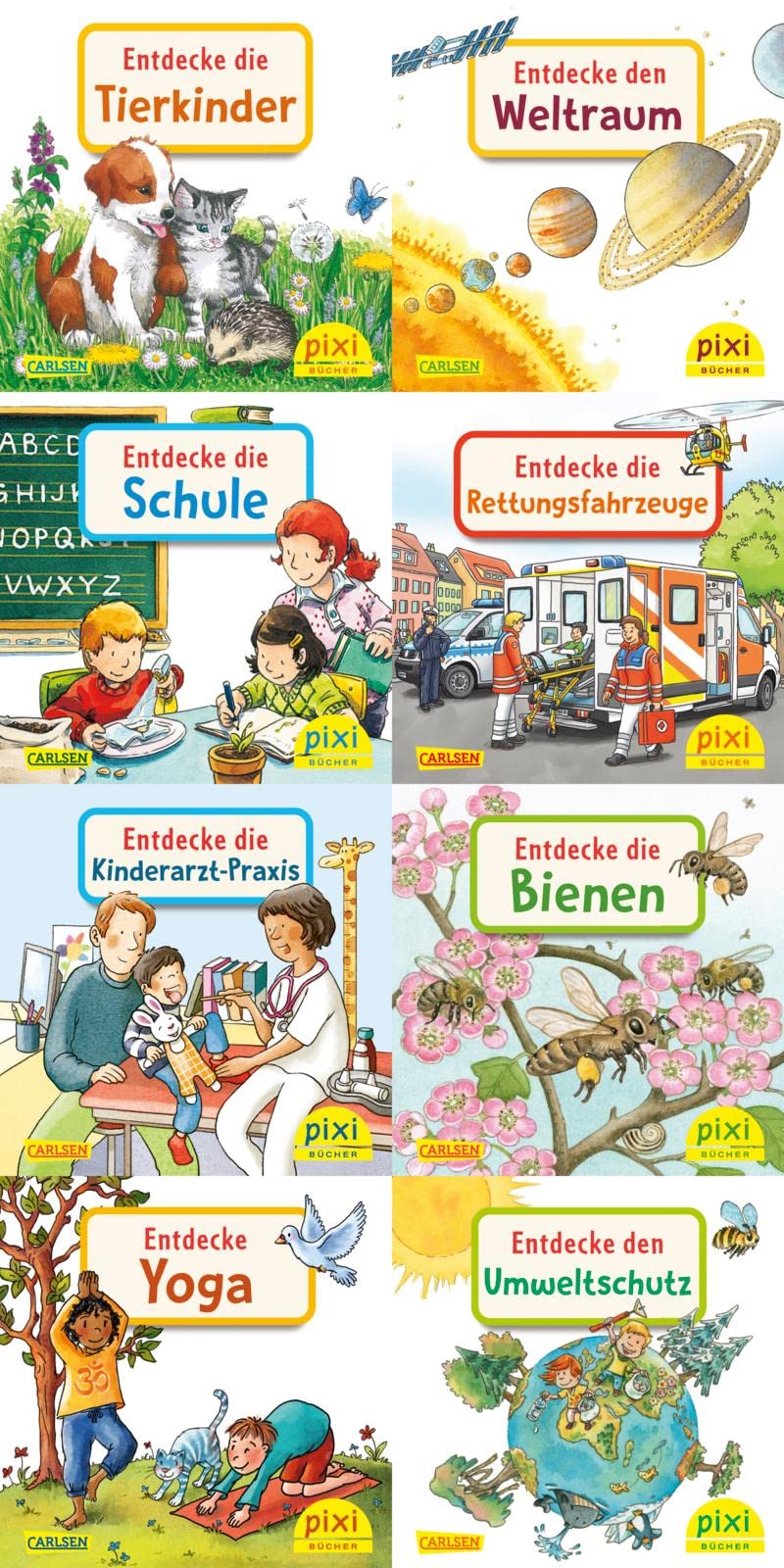 Libro: Pixi-8er-Set 291: Entdecke deine Welt 4 (8x1 Exemplar)