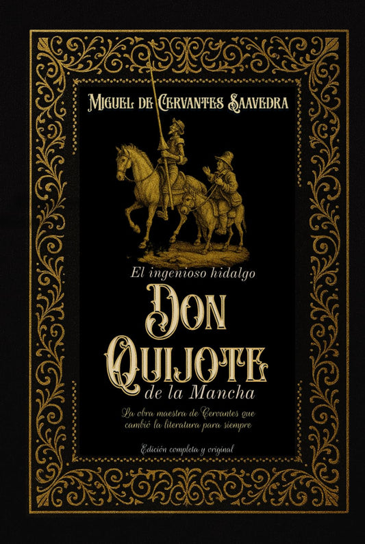 El ingenioso hidalgo don Quijote de la Mancha La obra maestra de Cervantes que cambió la literatura para siempre Edición completa y original