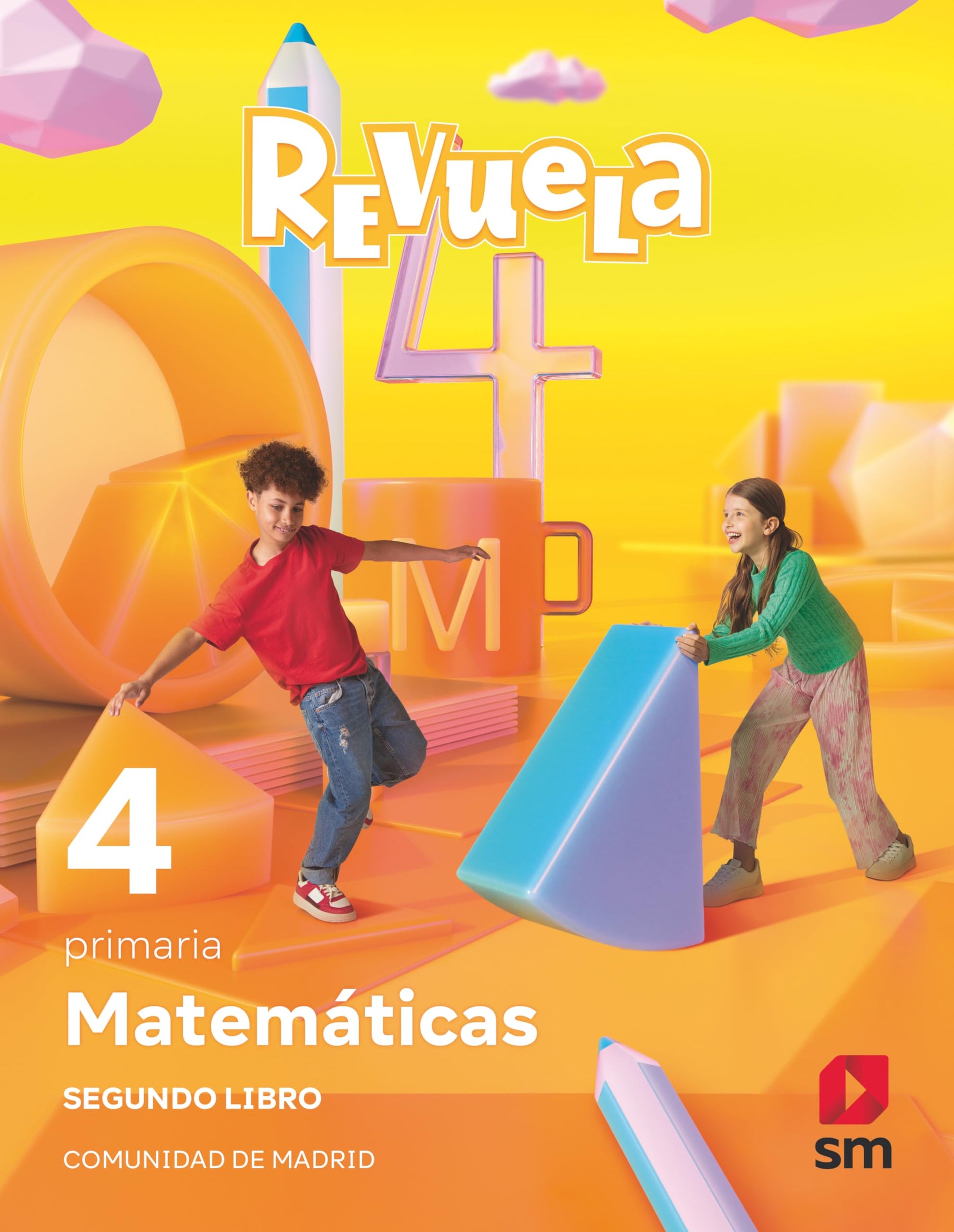Libro: Matemáticas. Trimestres temáticos. 4 Primaria. Revuela. Comunidad de Madrid