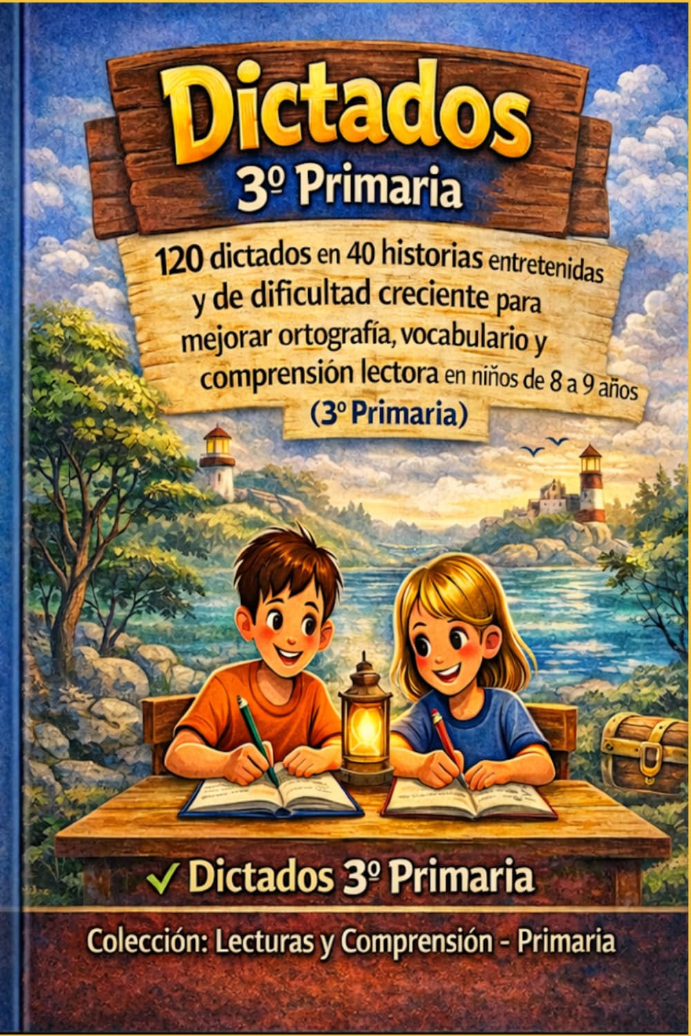 Libro: Dictados 3º Primaria: 120 dictados en 40 historias entretenidas y de dificultad creciente para mejorar ortografía, vocabulario y comprensión lectora ... y Comprensión – Primaria) (Spanish Edition)