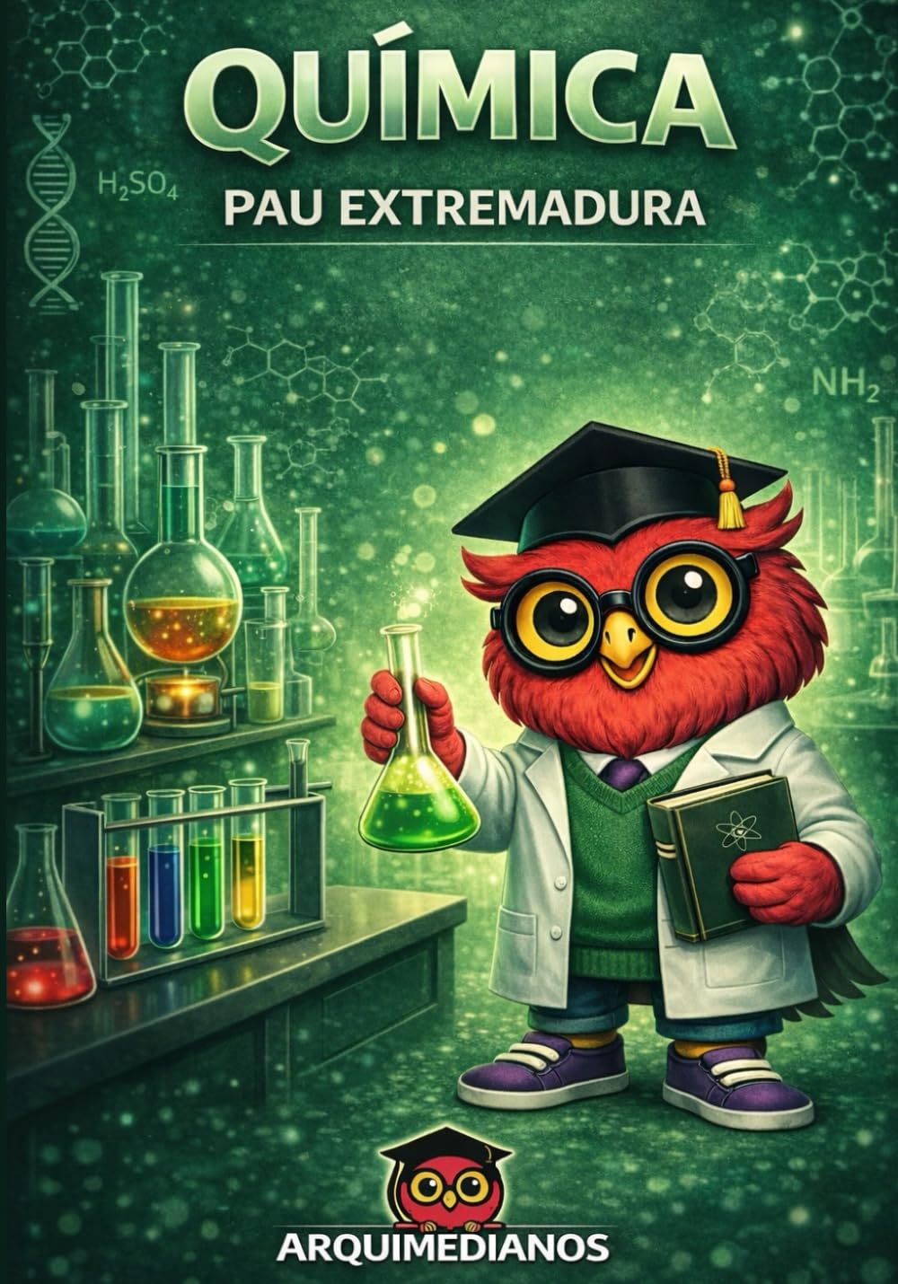 Libro: QUÍMICA PAU: Teoría clara, ejercicios tipo Selectividad y exámenes resueltos para dominar la química paso a paso
