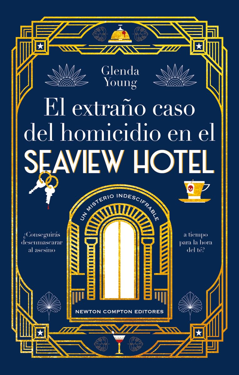Libro: El extraño caso del homicidio en el Seaview Hotel. Un asesinato a la hora del té. El cozy crime perfecto.